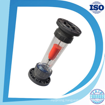 Flange Plastic Flowmeter Liquid Rotameter Air Water Flow Meter
